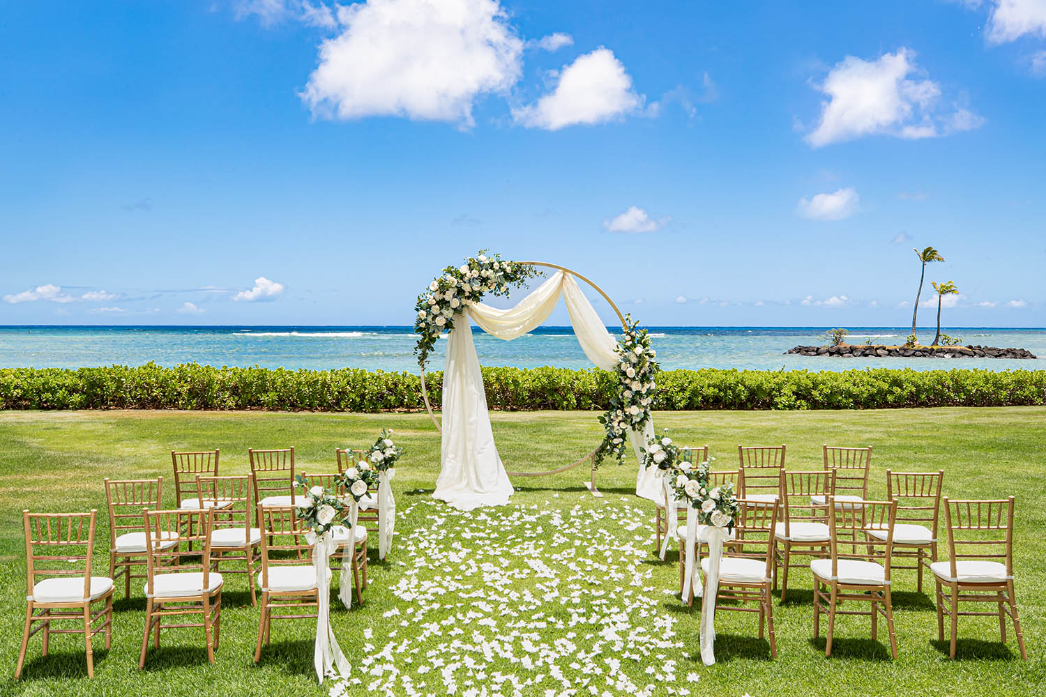 The Kahala Welina Garden Wedding